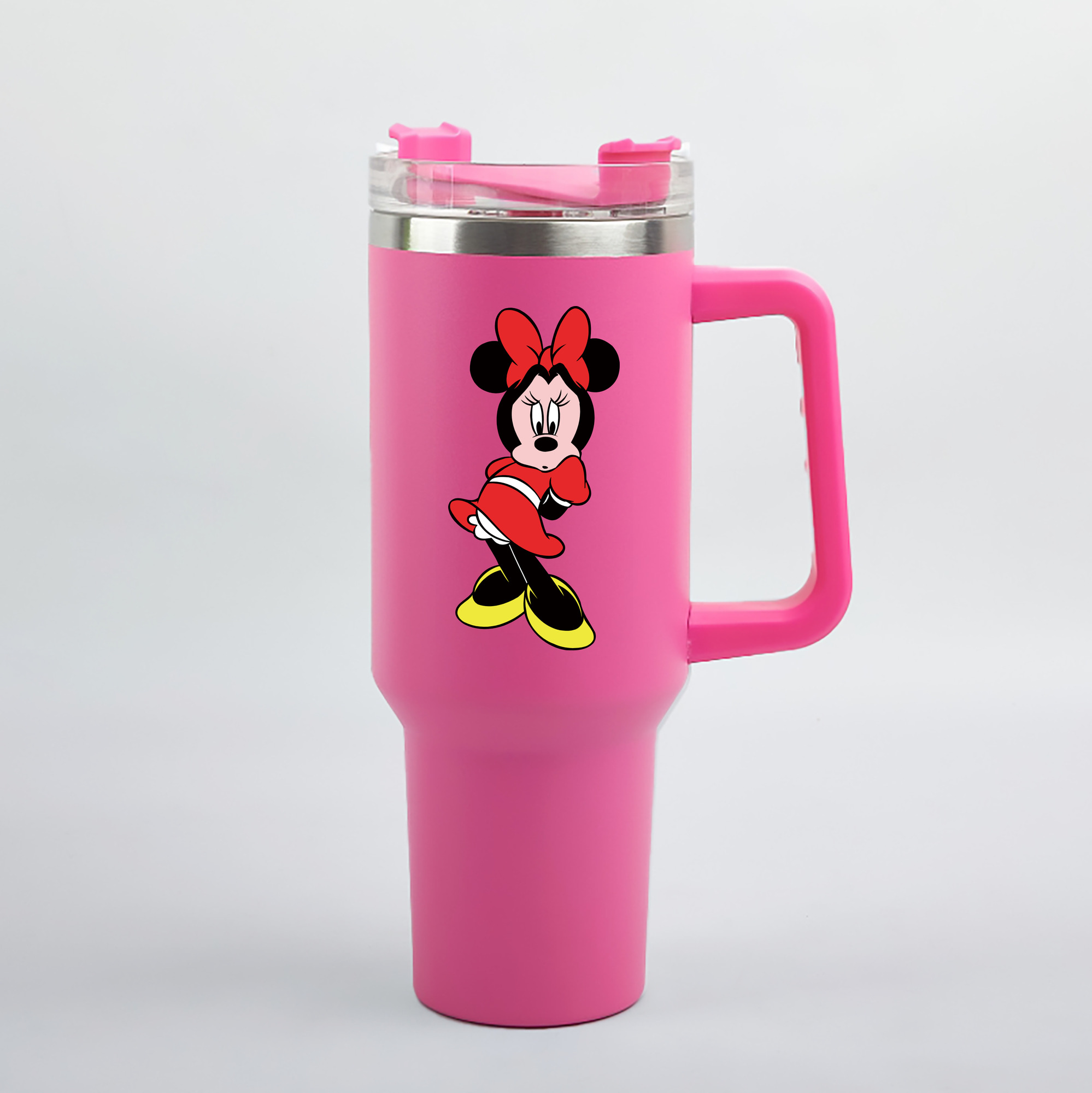 （画像用） ミッキーマウス Mickey Mouse 1200mL車用タンブラー（カラープリント）